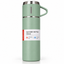 500ml Stainless Steel Vacuum Flask Gift Set with 2 Matching Cups – Green