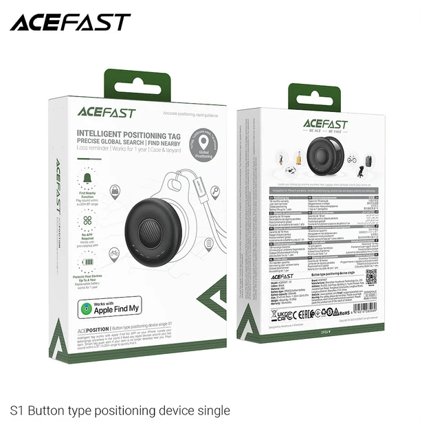AceFast S1 button type positioning device single