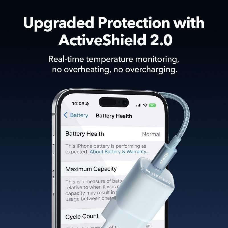 Anker 20W USB-C universal compatibility Fast Charger