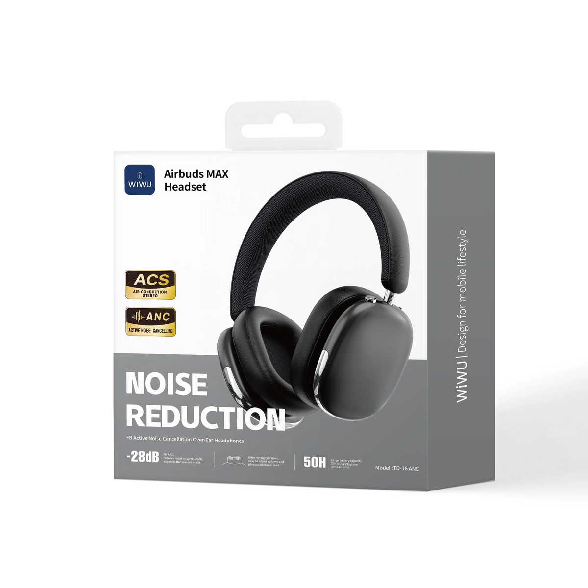 WiWU Airbuds MAX Headset TD-16 ANC