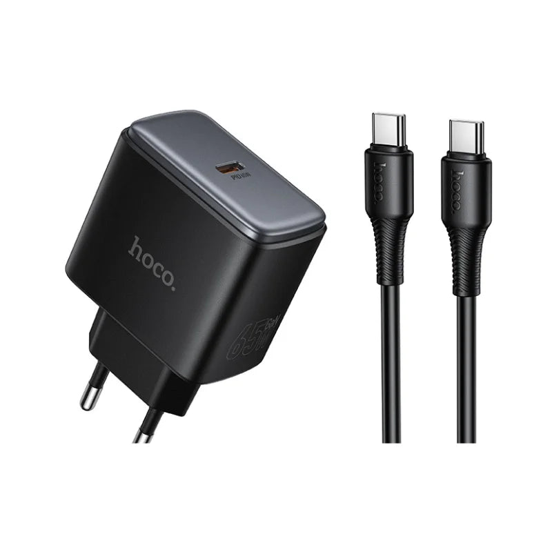 HOCO C159A Upgrade single port PD65W charger set C to EU