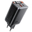 AceFast A111 PD67W GaN charger 2*USB C+USB A with retractable cable