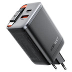 AceFast A111 PD67W GaN charger 2*USB C+USB A with retractable cable