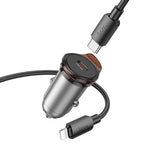 HOCO NZ16 Rigorous single port PD30W car charger set C to iPhone