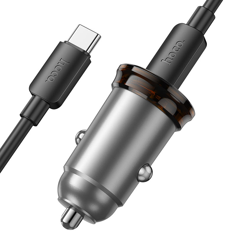 HOCO NZ16 Rigorous single port PD30W car charger set C to C Secondary image