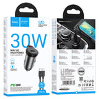 HOCO NZ16 Rigorous single port PD30W car charger set C to C