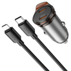 HOCO NZ16B Rigorous PD45W 2C car charger set C